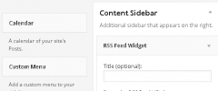 RSS Feed Widget screenshot 1