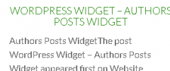 RSS Feed Widget screenshot 3