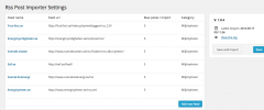RSS Post Importer screenshot 1