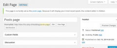 RT Hide Posts Page Editor screenshot 2