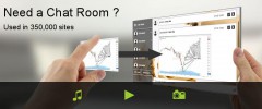 HTML5 Online CHAT ROOM Widget screenshot 2