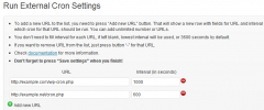 Run External Crons screenshot 1