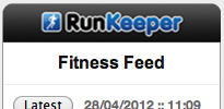 Runkeeper Fitness Feed screenshot 1