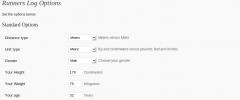 Runners Log screenshot 2
