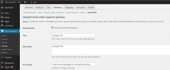 Sampath bank payment gateway screenshot 1