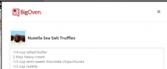 Save Recipe Button - BigOven screenshot 3