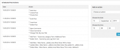 Scheduled Content Actions screenshot 1
