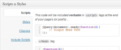Scripts n Styles screenshot 2