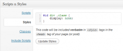 Scripts n Styles screenshot 3