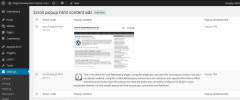 Scroll popup html content ads screenshot 2