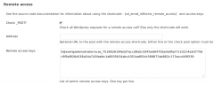 SD Email Reflector Remote Access screenshot 1