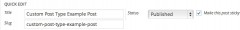 Seamless Sticky Custom Post Types screenshot 2