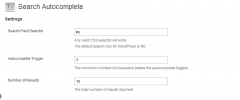 SearchAutocomplete screenshot 2