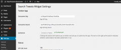 Search Tweets Widget screenshot 1
