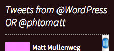 Search Tweets Widget screenshot 3
