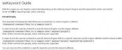 seKeyword screenshot 1