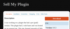 Sell My Plugin screenshot 4