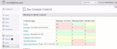 SEO Content Control screenshot 1
