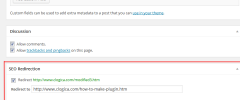 SEO Redirection Plugin screenshot 1