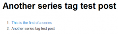 Series Tag screenshot 1