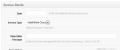 Sermon Manager screenshot 1