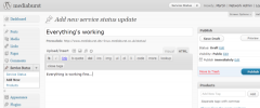 Service Status screenshot 2