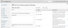 Service Status screenshot 3
