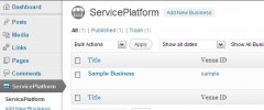 ServicePlatform screenshot 1