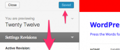 Settings Revisions screenshot 6