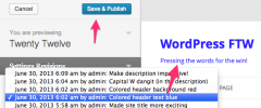 Settings Revisions screenshot 7