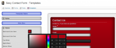 Creative Contact Form screenshot 7