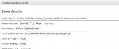 SFCe - Graph API Create Event screenshot 1