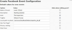 SFCe - Graph API Create Event screenshot 2