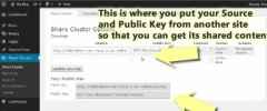 Share Cluster screenshot 1