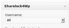 Sharelock4Wp screenshot 2
