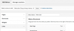 Shortcodes in Menus screenshot 8