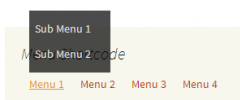 Shortcode Menu screenshot 2