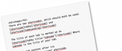 Shortcode Shortcode screenshot 1