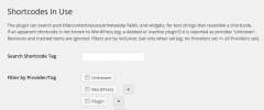 Shortcodes In Use screenshot 1