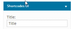 ShortCodes UI screenshot 7