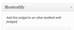 Shortcodify screenshot 1