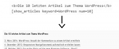 Show articles by keyword screenshot 1