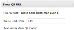 Show QR URL screenshot 1