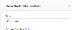 Show Stock Quotes screenshot 3