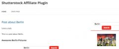 Shutterstock Affiliate Plugin screenshot 7