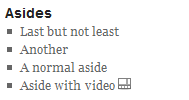 Sideblogging screenshot 4