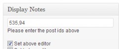 Simple Admin Notes screenshot 2