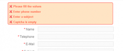 Simple Ajax Contact Form (SACF) screenshot 2