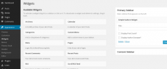 Simple Blog Authors Widget screenshot 1