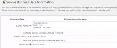 Simple Business Data screenshot 1
